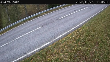 Bild från vägkamera: Vallhalla (väglagskamera)