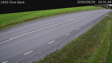 Bild från vägkamera: Övre Bäck (väglagskamera)