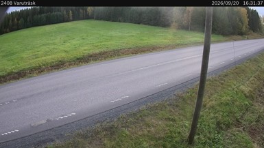 Bild från vägkamera: Varuträsk (väglagskamera)