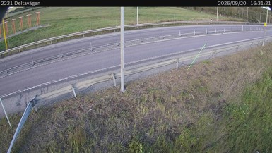 Bild från vägkamera: Deltavägen (väglagskamera)