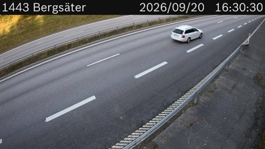 Bild från vägkamera: Bergsäter (väglagskamera)