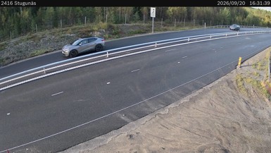 Bild från vägkamera: Stugunäs (väglagskamera)