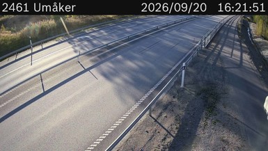 Bild från vägkamera: Umåker (väglagskamera)