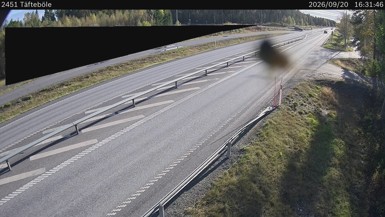 Bild från vägkamera: Täfteböle (väglagskamera)