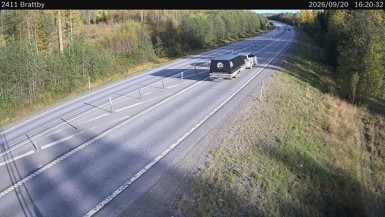 Bild från vägkamera: Brattby (väglagskamera)