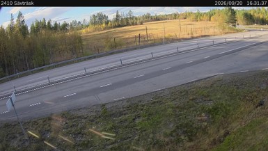 Bild från vägkamera: Sävträsk (väglagskamera)
