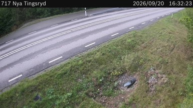 Bild från vägkamera: Nya Tingsryd (väglagskamera)