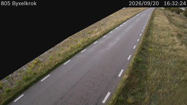 Bild från vägkamera: Byxelkrok (väglagskamera)