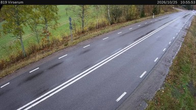 Bild från vägkamera: Virserum (väglagskamera)