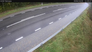 Bild från vägkamera: Tjörnarp (väglagskamera)