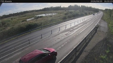 Bild från vägkamera: Alvesta (väglagskamera)