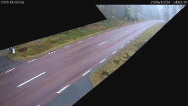 Bild från vägkamera: Kroktorp (väglagskamera)