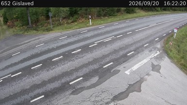 Bild från vägkamera: Gislaved (väglagskamera)