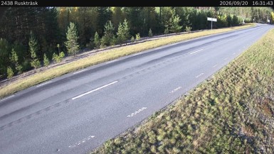 Bild från vägkamera: Ruskträsk (väglagskamera)