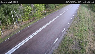 Bild från vägkamera: Gysinge (väglagskamera)