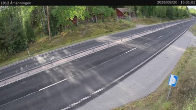 Bild från vägkamera: Åmänningen (väglagskamera)