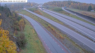 Bild från vägkamera: Tpl Ösmo