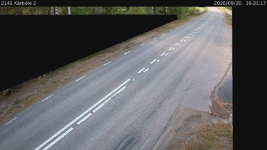 Bild från vägkamera: Kårböle 2 (väglagskamera)