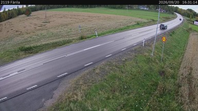 Bild från vägkamera: Färila (väglagskamera)
