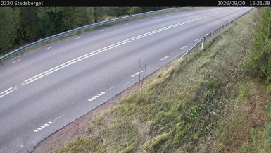 Bild från vägkamera: Stadsberget (väglagskamera)