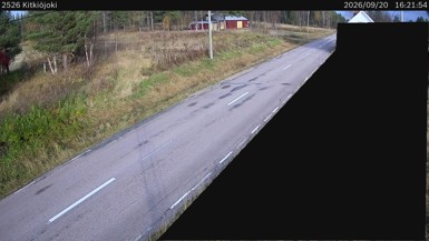 Bild från vägkamera: Kitkiöjoki (väglagskamera)