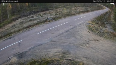 Bild från vägkamera: Kätkesuando (väglagskamera)