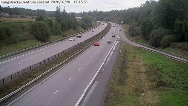 Bild från vägkamera: Kungsbacka Centrum