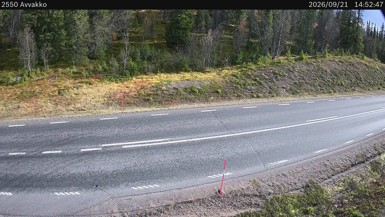 Bild från vägkamera: Avvakko (väglagskamera)