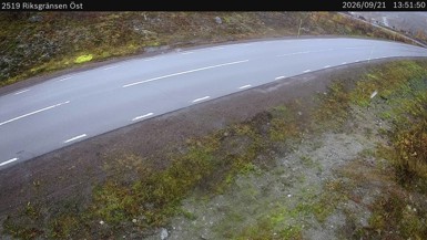 Bild från vägkamera: Riksgränsen (väglagskamera)