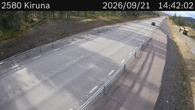 Bild från vägkamera: Kiruna (väglagskamera)