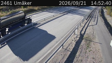 Bild från vägkamera: Umåker (väglagskamera)