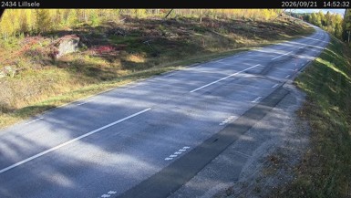 Bild från vägkamera: Lillsele (väglagskamera)