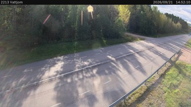 Bild från vägkamera: Vattjom (väglagskamera)