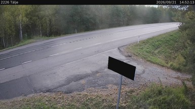 Bild från vägkamera: Tälje (väglagskamera)