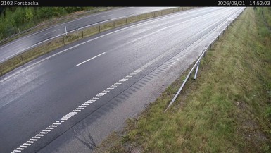 Bild från vägkamera: Forsbacka (väglagskamera)