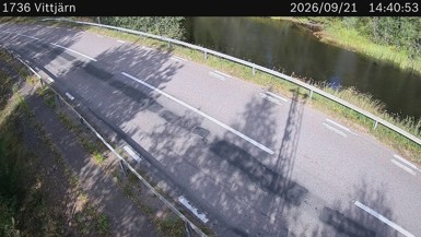 Bild från vägkamera: Vittjärn (väglagskamera)