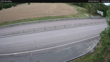 Bild från vägkamera: Brottby (väglagskamera)