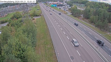 Bild från vägkamera: Danderydsberg