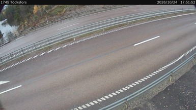 Bild från vägkamera: Töcksfors (väglagskamera)