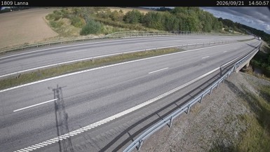 Bild från vägkamera: Lanna (väglagskamera)
