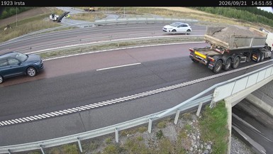 Bild från vägkamera: Irsta (väglagskamera)