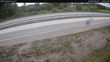 Bild från vägkamera: Eskilstuna Ö (väglagskamera)