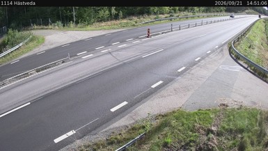 Bild från vägkamera: Hästveda (väglagskamera)