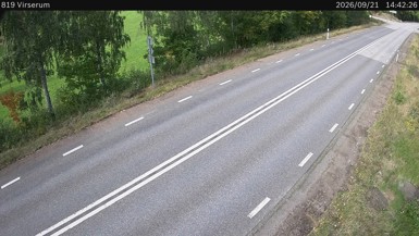 Bild från vägkamera: Virserum (väglagskamera)