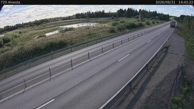 Bild från vägkamera: Alvesta (väglagskamera)