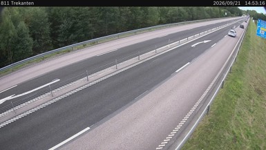 Bild från vägkamera: Trekanten (väglagskamera)