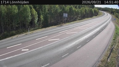 Bild från vägkamera: Lönnhöjden (väglagskamera)