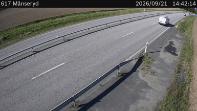 Bild från vägkamera: Månseryd (väglagskamera)