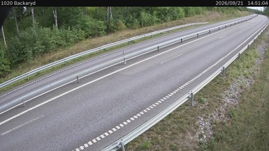 Bild från vägkamera: Backaryd (väglagskamera)