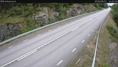 Bild från vägkamera: Ankarsrum (väglagskamera)